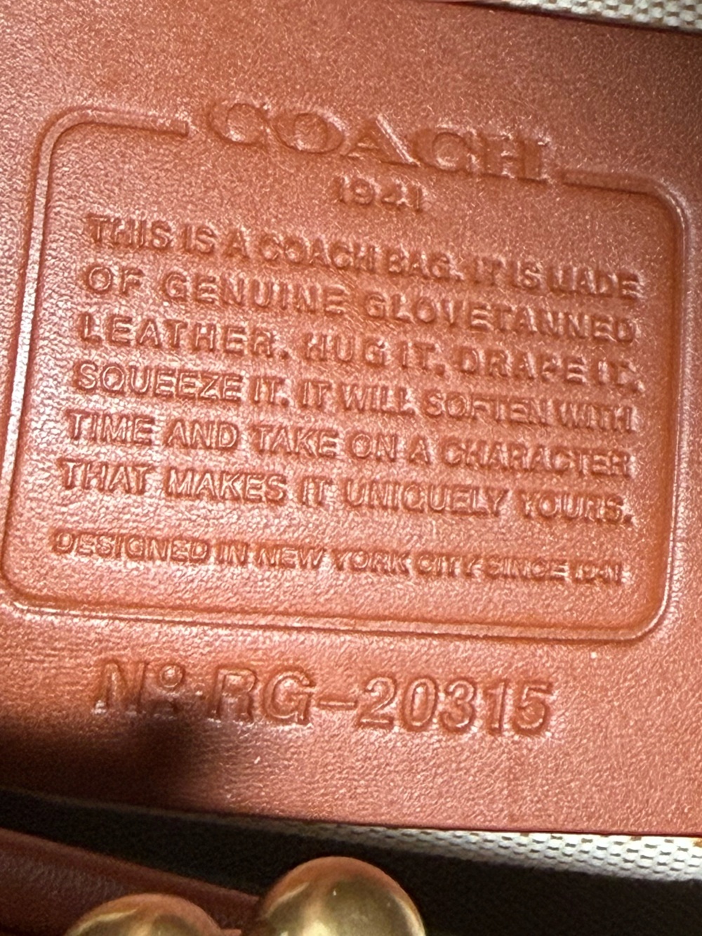 ✨ Coach 1941 Rogue Satchel - Glovetanned Leather - Style 20315 ✨Denim Colorway - Picture 11 of 13